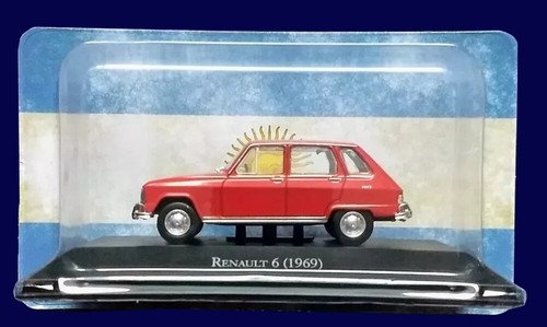 Renault 1969 rosso - 6, r6