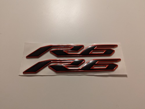 Yamaha nero rosso carena - r6,